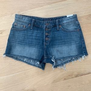 Lucky brand “the cut off” jean shorts